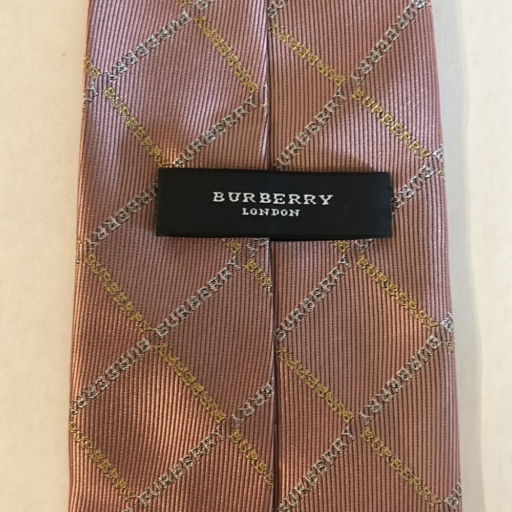 Authentic Burberry Printed Tie - image 2
